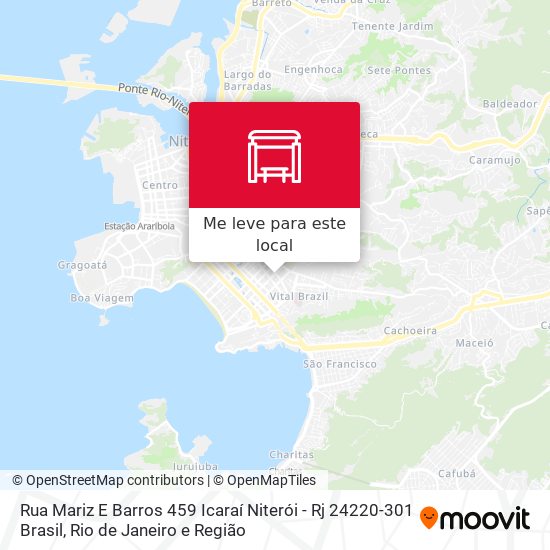Rua Mariz E Barros 459 Icaraí Niterói - Rj 24220-301 Brasil mapa