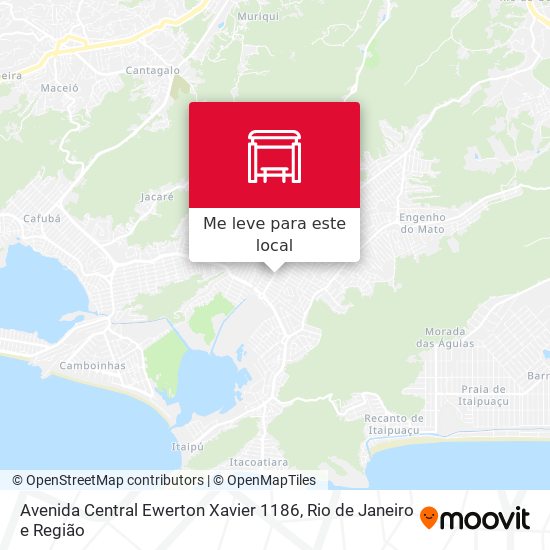 Avenida Central Ewerton Xavier 1186 mapa