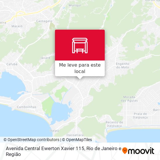 Avenida Central Ewerton Xavier 115 mapa
