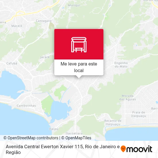 Avenida Central Ewerton Xavier 115 mapa