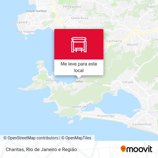 Charitas mapa
