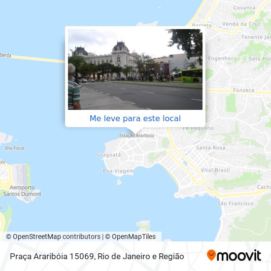 Praça Araribóia 15069 mapa