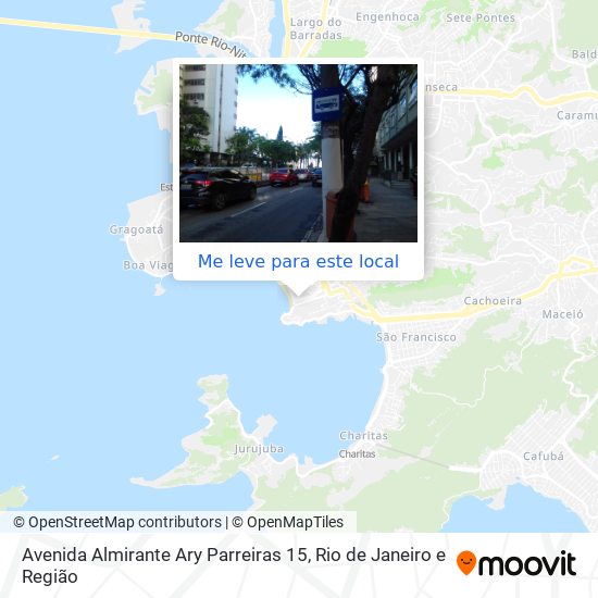Avenida Almirante Ary Parreiras 15 mapa