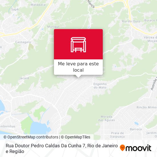 Rua Doutor Pedro Caldas Da Cunha 7 mapa