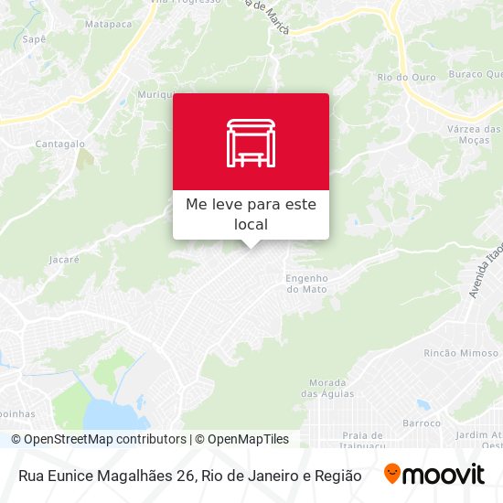 Rua Eunice Magalhães 26 mapa