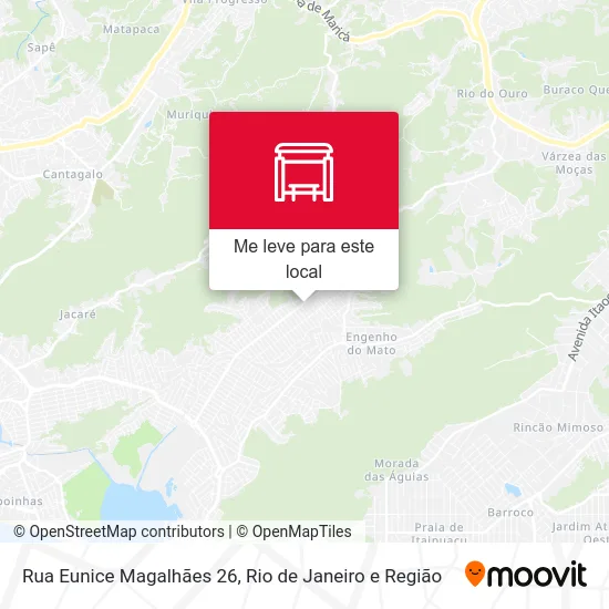 Rua Eunice Magalhães 26 mapa