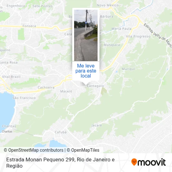 Estrada Monan Pequeno 299 mapa