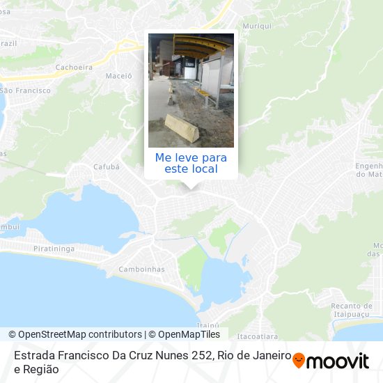 Estrada Francisco Da Cruz Nunes 252 mapa