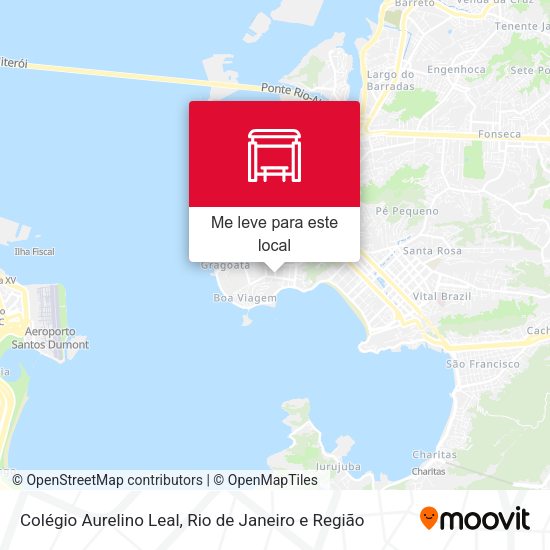 Colégio Aurelino Leal mapa