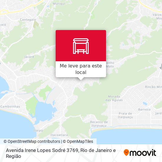 Avenida Irene Lopes Sodré 3769 mapa