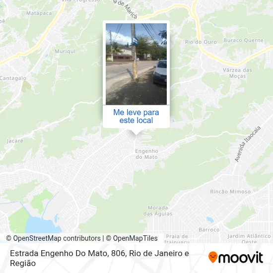 Estrada Engenho Do Mato, 806 mapa