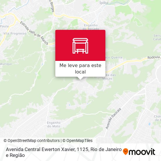 Avenida Central Ewerton Xavier, 1125 mapa