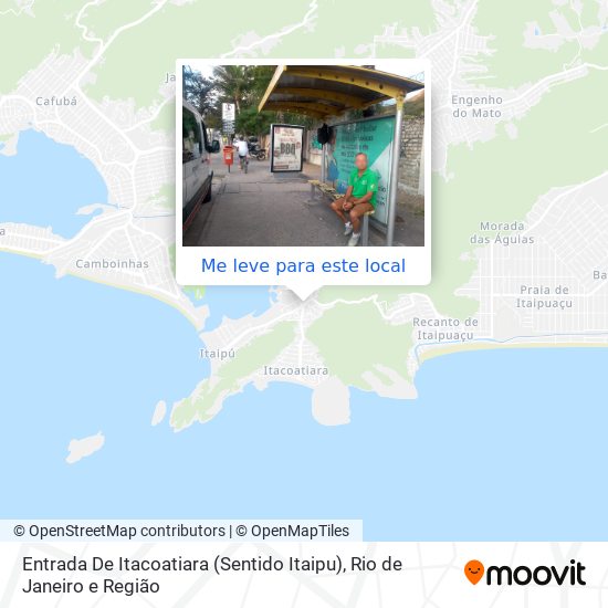 Entrada De Itacoatiara (Sentido Itaipu) mapa
