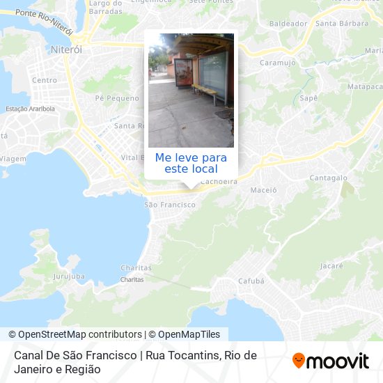 Canal De São Francisco | Rua Tocantins mapa