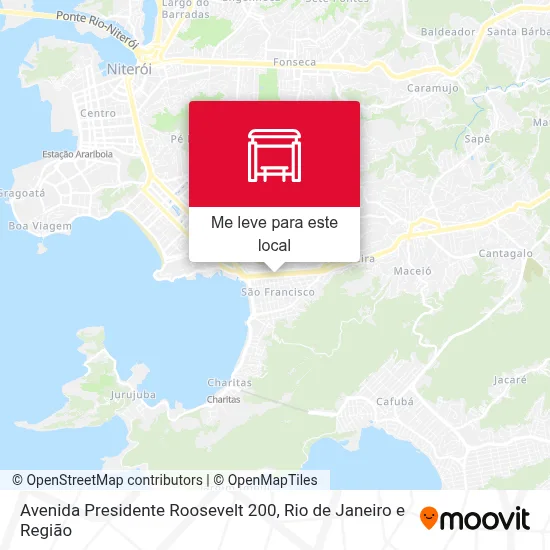 Avenida Presidente Roosevelt 200 mapa
