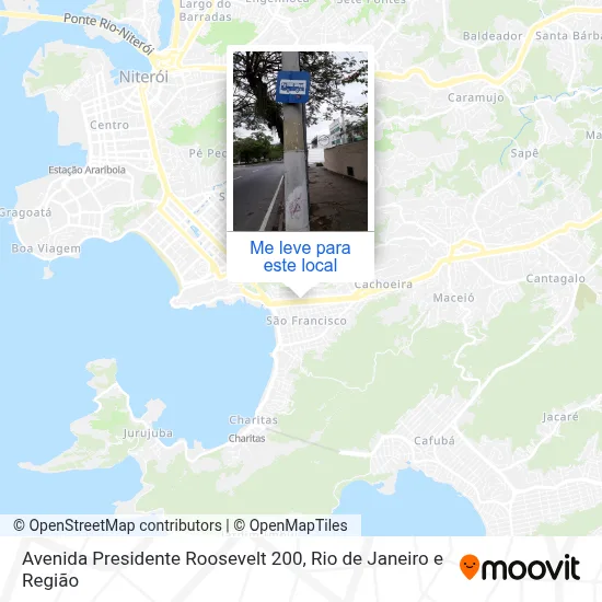 Avenida Presidente Roosevelt 200 mapa