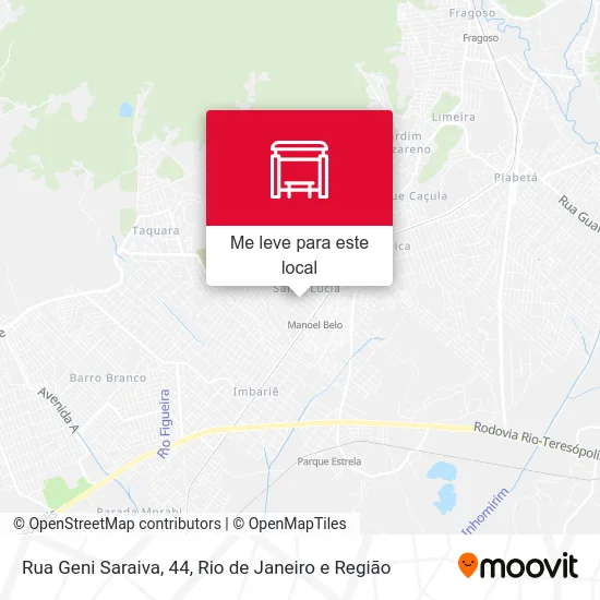 Rua Geni Saraiva, 44 mapa