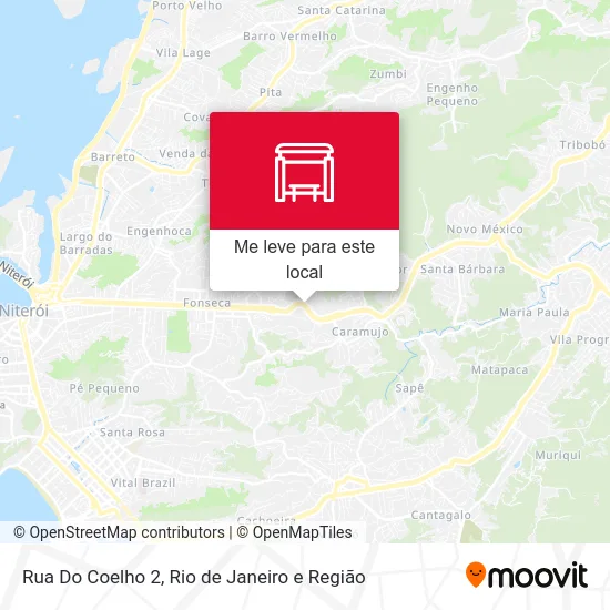 Rua Do Coelho 2 mapa