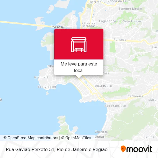 Rua Gavião Peixoto 51 mapa