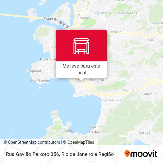 Rua Gavião Peixoto 356 mapa