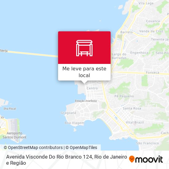 Avenida Visconde Do Rio Branco 124 mapa