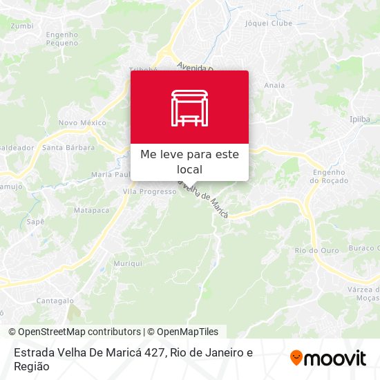 Estrada Velha De Maricá 427 mapa