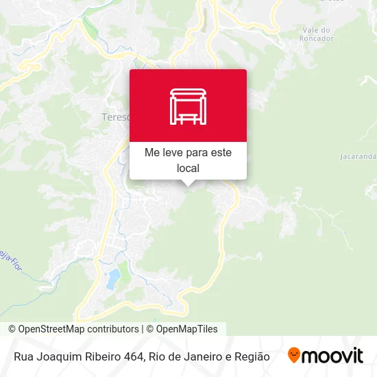 Rua Joaquim Ribeiro 464 mapa