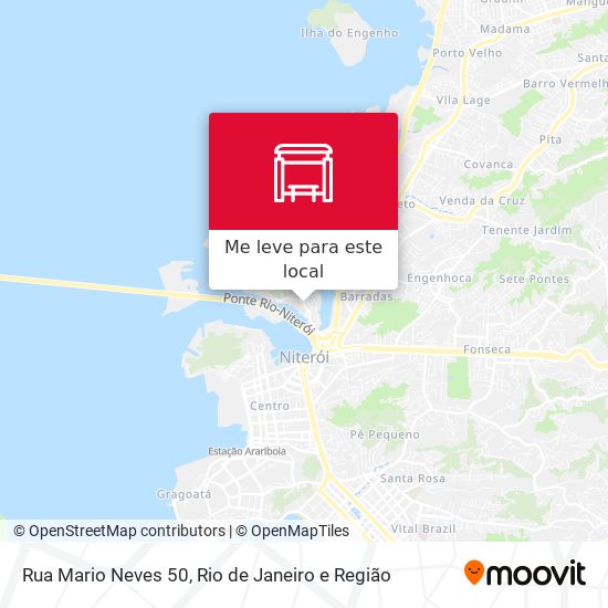Rua Mario Neves 50 mapa