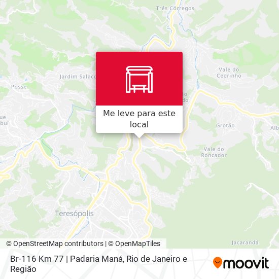 Br-116 Km 77 | Padaria Maná mapa