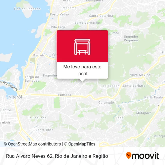 Rua Álvaro Neves 62 mapa