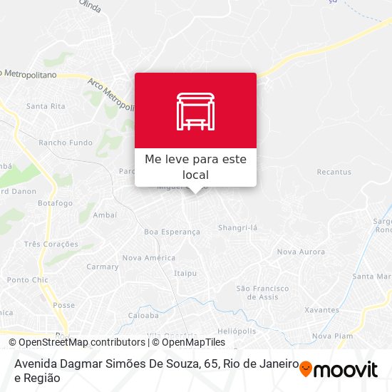 Avenida Dagmar Simões De Souza, 65 mapa