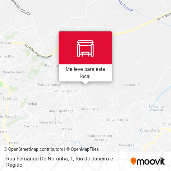 Rua Fernando De Noronha, 1 mapa