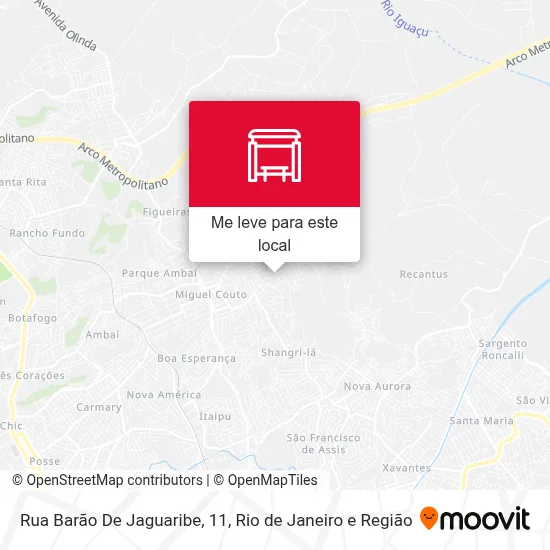 Rua Barão De Jaguaribe, 11 mapa