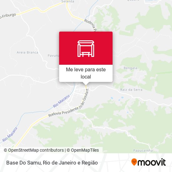 Base Do Samu mapa