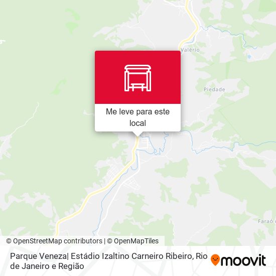 Parque Veneza| Estádio Izaltino Carneiro Ribeiro mapa