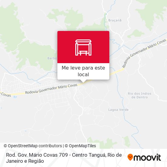Rod. Gov. Mário Covas 709 - Centro Tanguá mapa