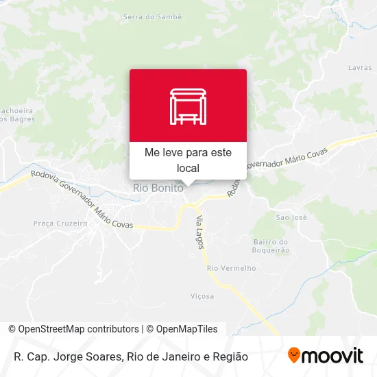 R. Cap. Jorge Soares mapa