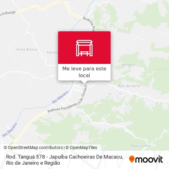 Rod. Tanguá 578 - Japuíba Cachoeiras De Macacu mapa