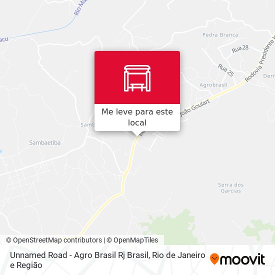 Unnamed Road - Agro Brasil Rj Brasil mapa