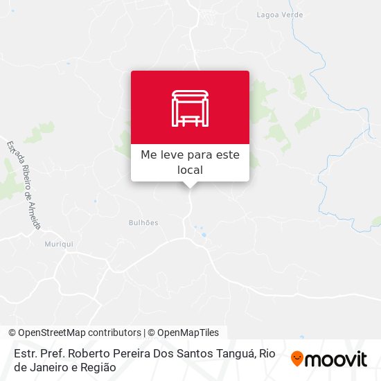 Estr. Pref. Roberto Pereira Dos Santos Tanguá mapa