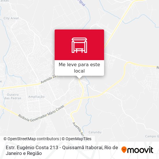 Estr. Eugênio Costa 213 - Quissamã Itaboraí mapa