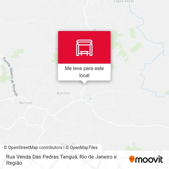 Rua Venda Das Pedras Tanguá mapa