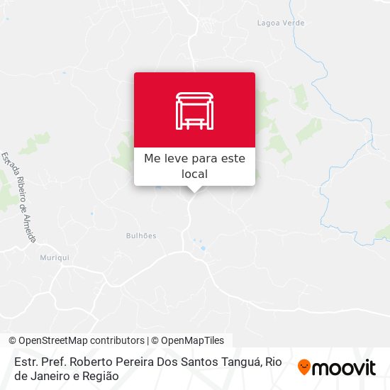Estr. Pref. Roberto Pereira Dos Santos Tanguá mapa