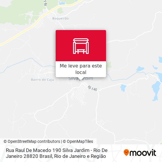 Rua Raul De Macedo 190 Silva Jardim - Rio De Janeiro 28820 Brasil mapa