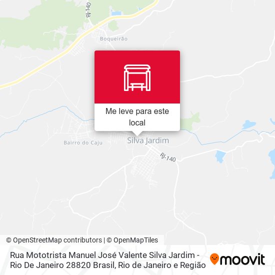 Rua Mototrista Manuel José Valente Silva Jardim - Rio De Janeiro 28820 Brasil mapa