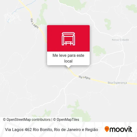 Via Lagos 462 Rio Bonito mapa