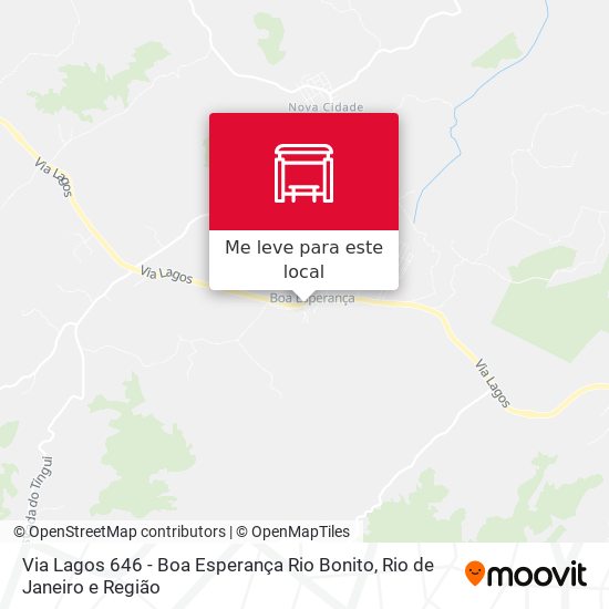 Via Lagos 646 - Boa Esperança Rio Bonito mapa