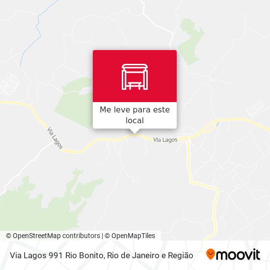 Via Lagos 991 Rio Bonito mapa