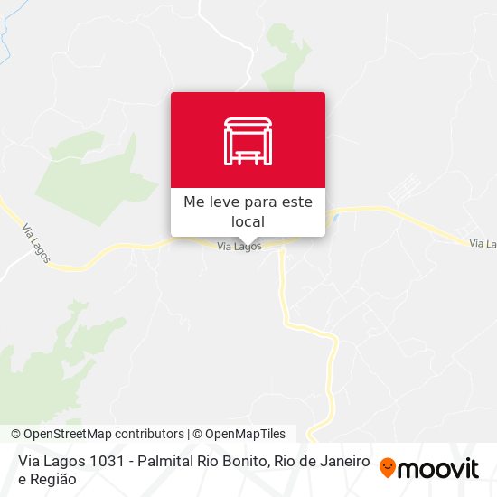 Via Lagos 1031 - Palmital Rio Bonito mapa