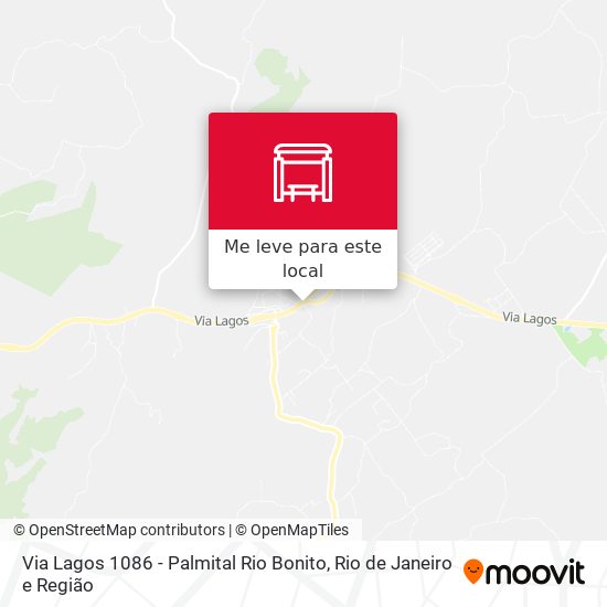 Via Lagos 1086 - Palmital Rio Bonito mapa